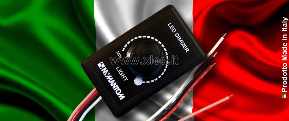 Dimmer PWM per LED - Made in Italy