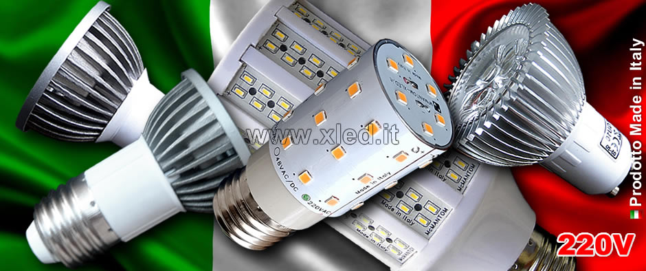 220V Lampadine LED - Made in Italy