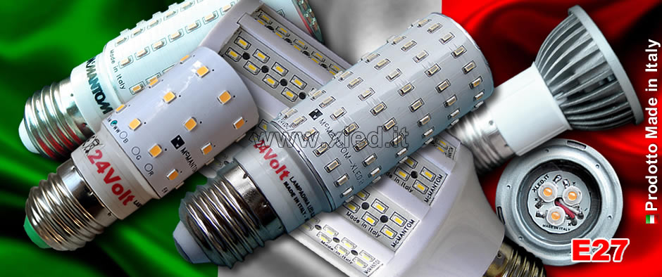 E27 Lampadine LED - Made in Italy