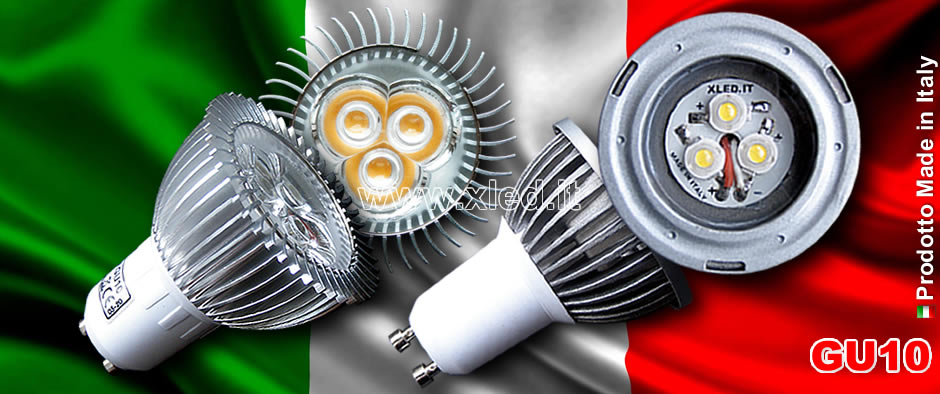 GU10 Lampadine LED - Made in Italy